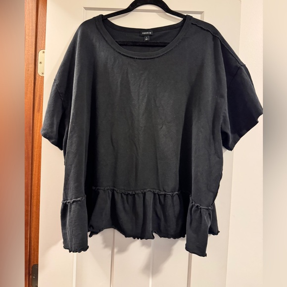 Torrid Ruffle Tee - Picture 2 of 3